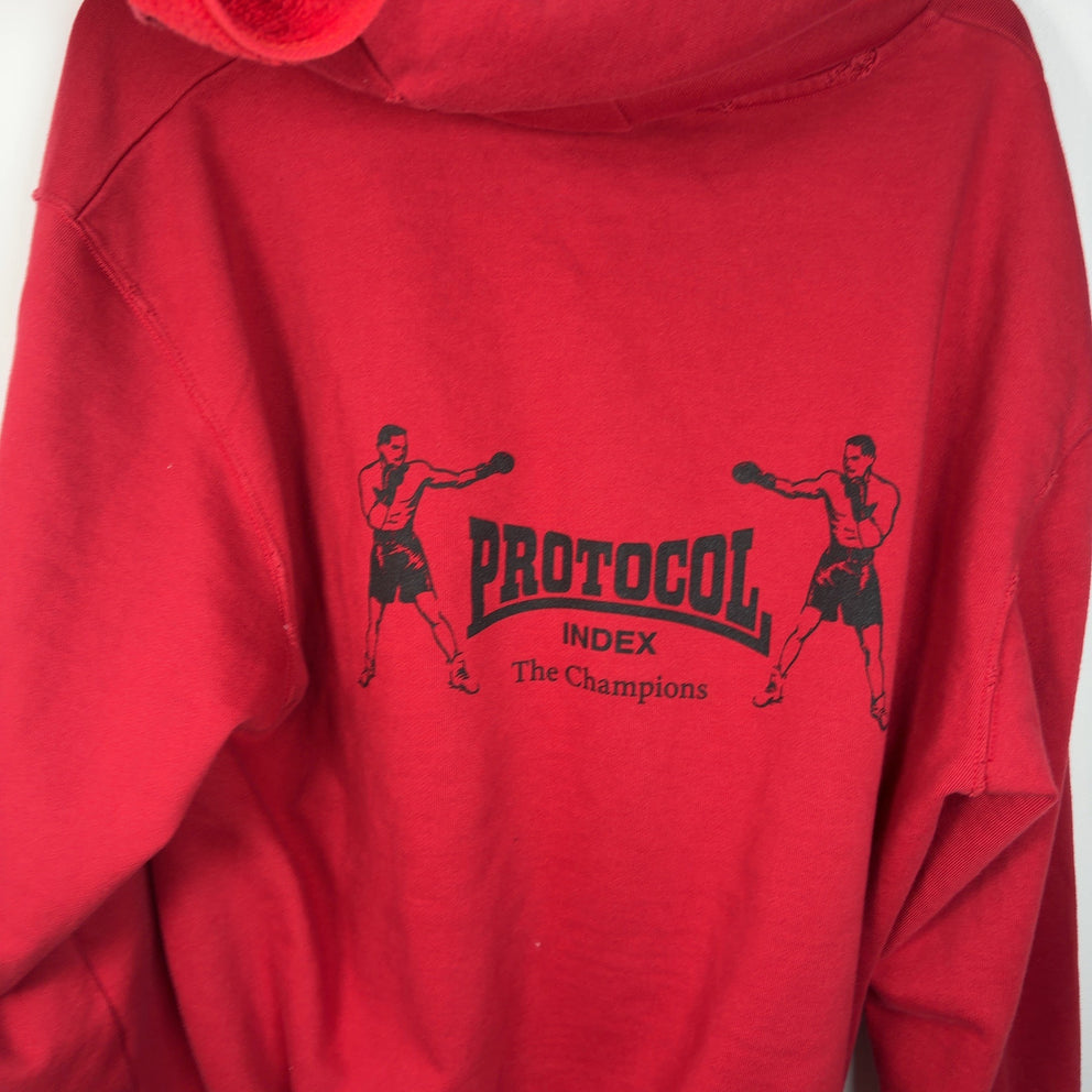 Protocol Index Terry Towel Zip Up Hoodie
