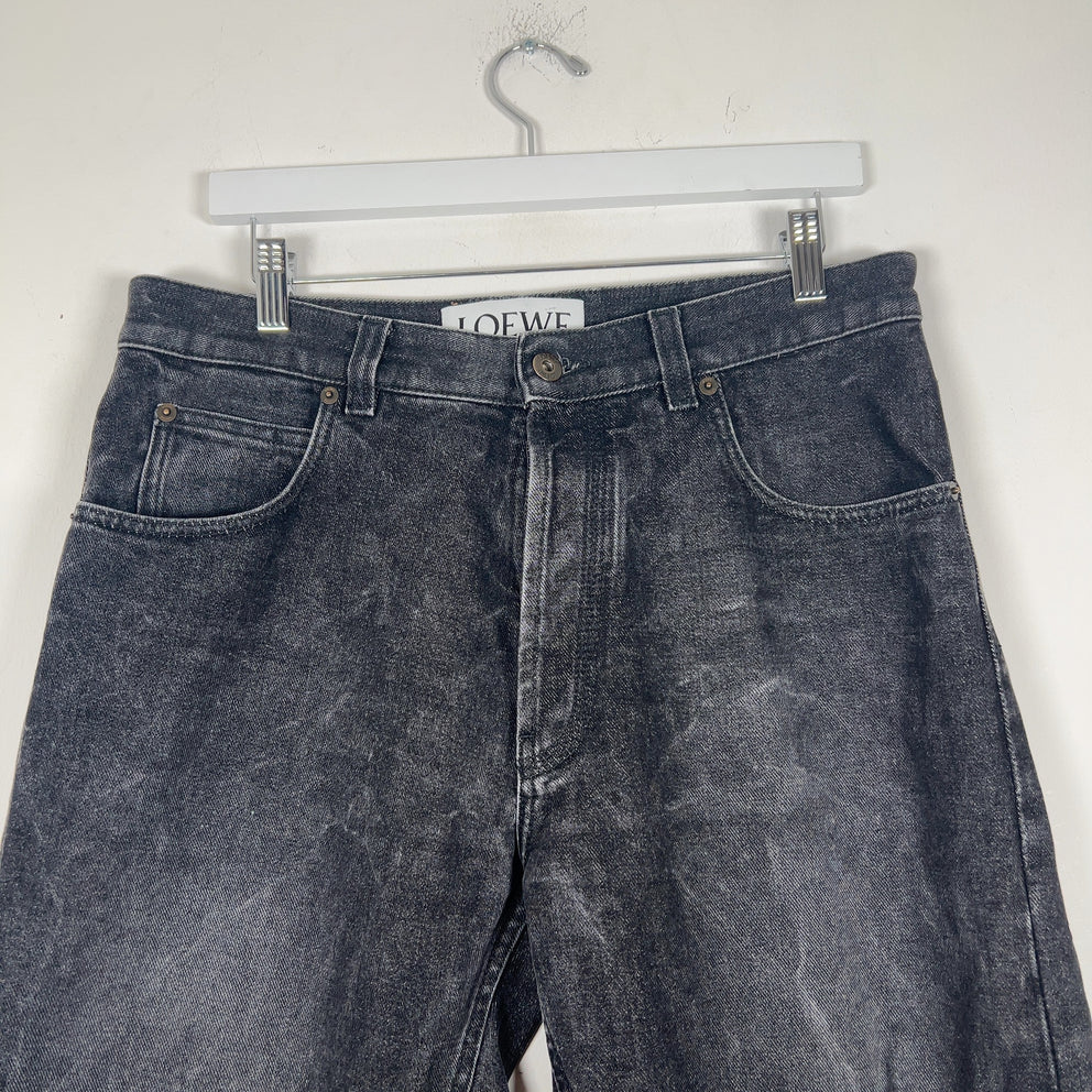 Loewe Anagram Pocket Washed Jeans