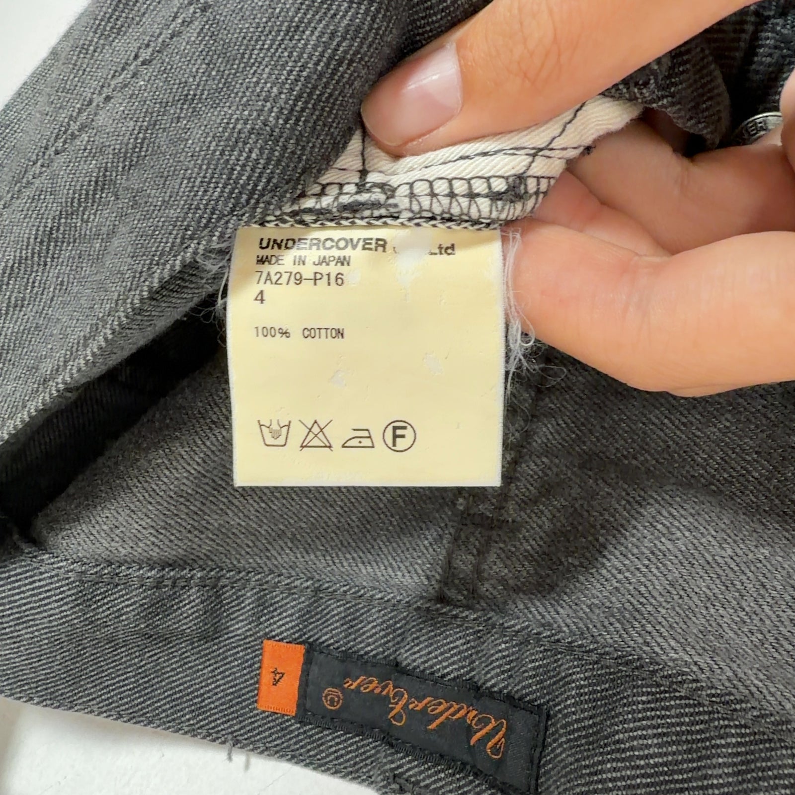 Undercover AW07 'Music Knob' Denim Jeans