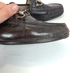 Gucci Vintage Leather Horsebit Loafer