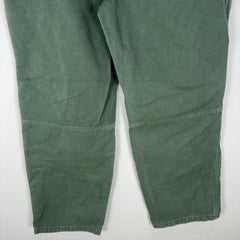 Stussy Green Canvas Double Knee Pants