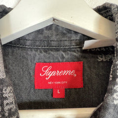 Supreme Jacquard Denim Jacket