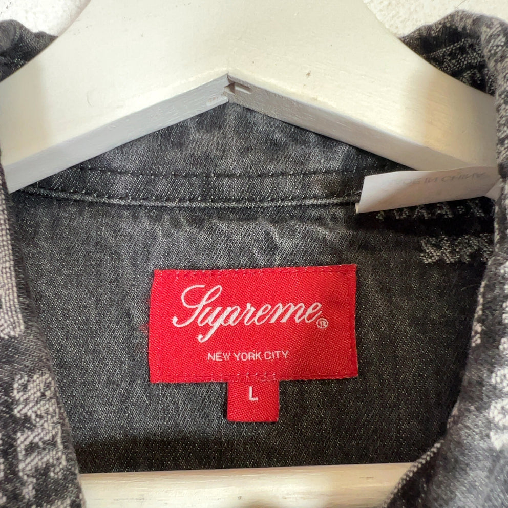 Supreme Jacquard Denim Jacket