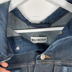 Balenciaga 'Dirty Swing' Denim Jacket