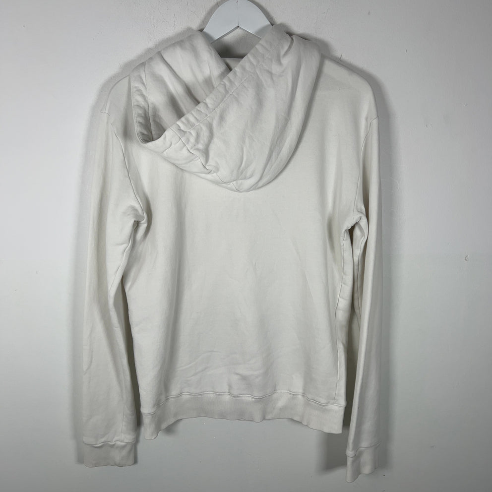 Saint Laurent Small Box Logo Pull-Over Hoodie