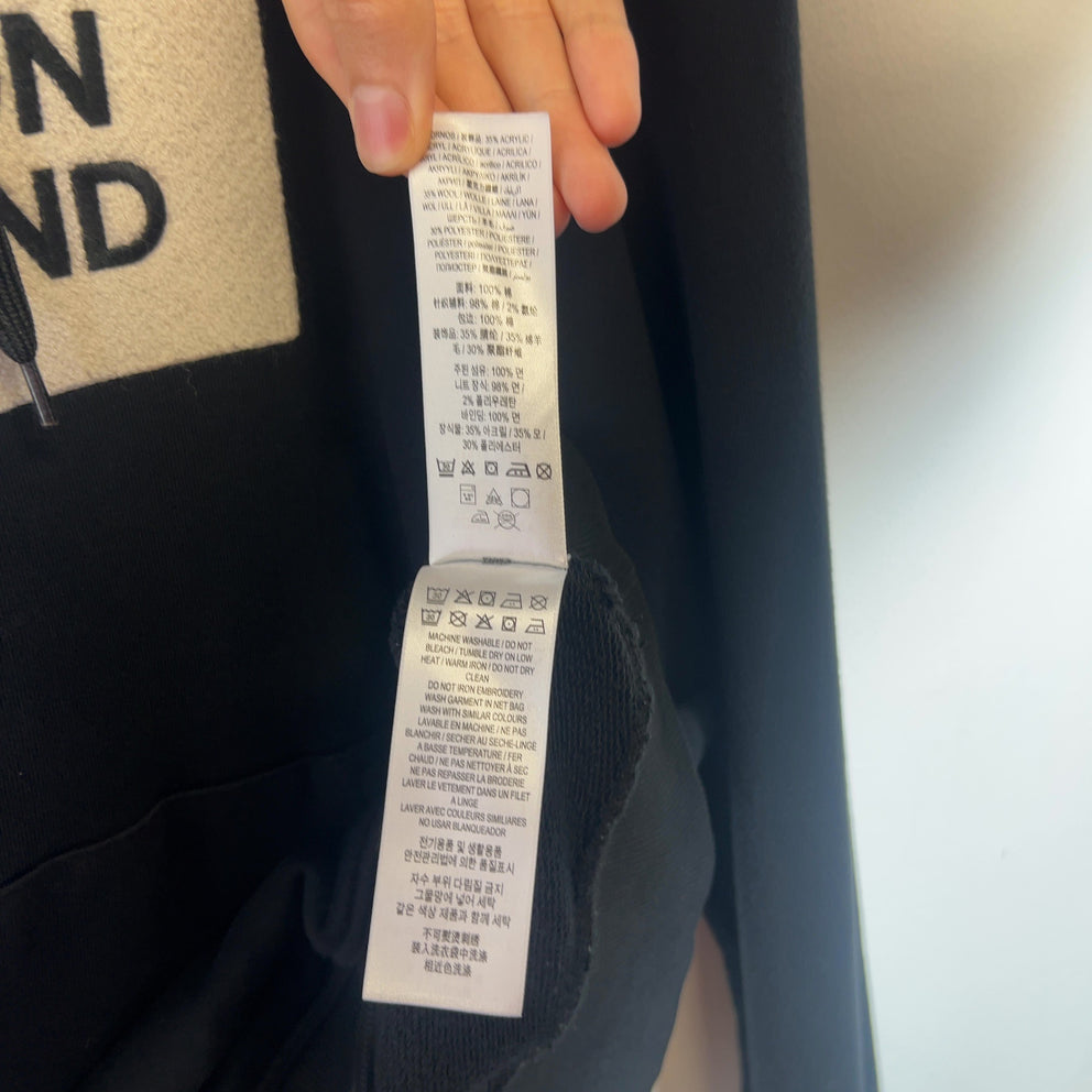 Burberry Logo Applique Hoodie