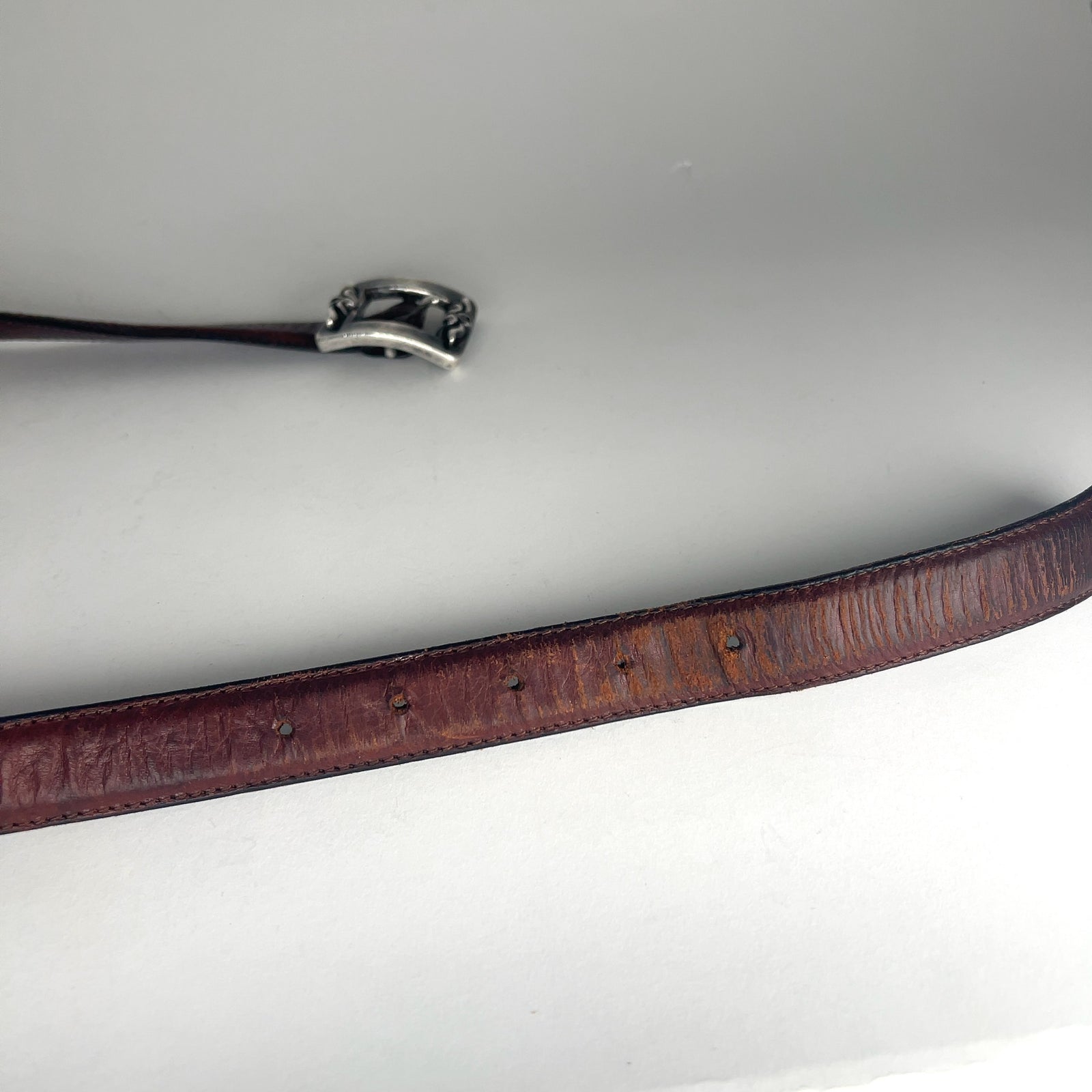 Chrome Hearts 1" Floral Square Belt