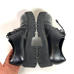 Balenciaga Leather Tractor Derby