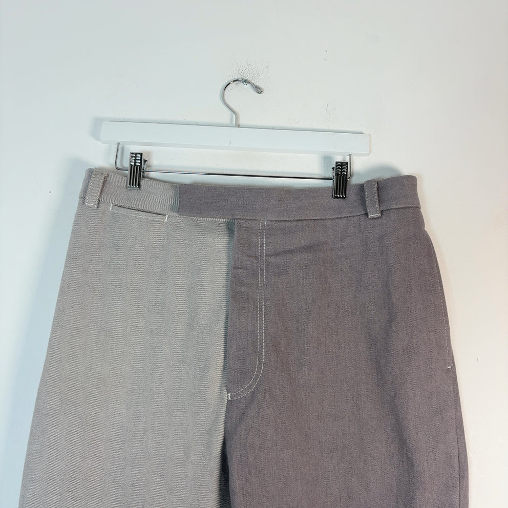 Thom Browne Canvas Straight Leg Pants