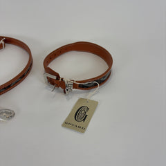 Goyard 'Edmond' Dog Collar & Leash