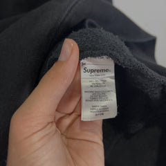 Supreme Black Mini Box Logo Crewneck