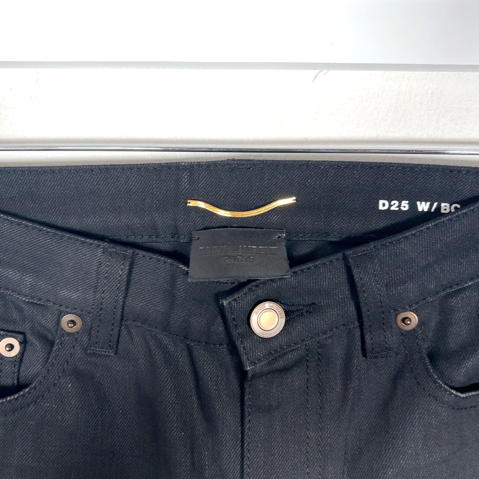 Saint Laurent D25 Flare Black Jeans