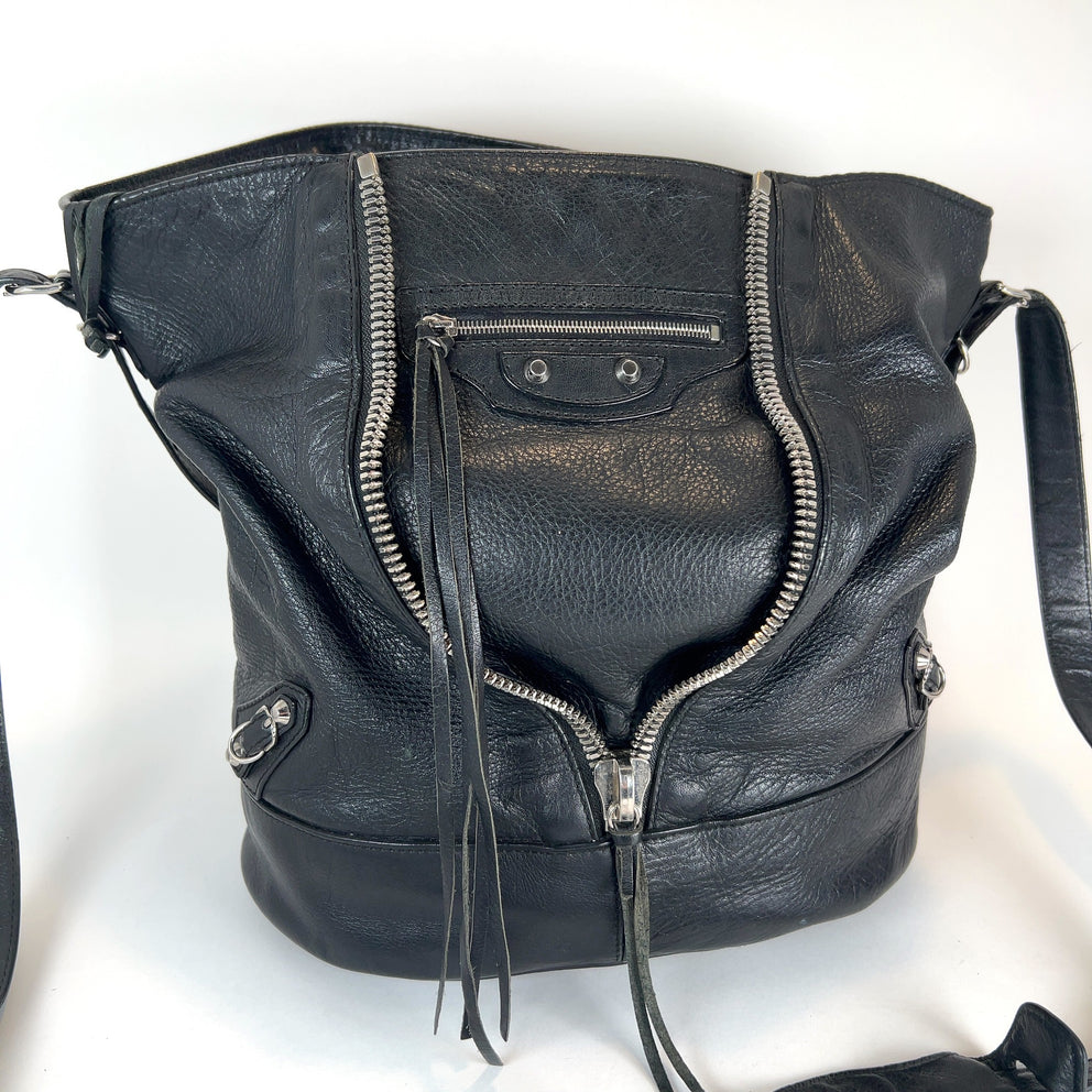 Balenciaga 'Papier' Drop Leather Bag