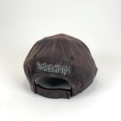 Balenciaga Old English Logo Cut Hat