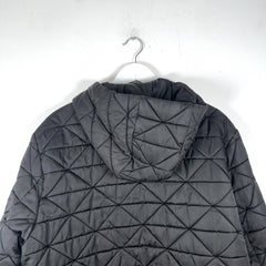 Prada Plaque Logo Quilted Puffer Jacket