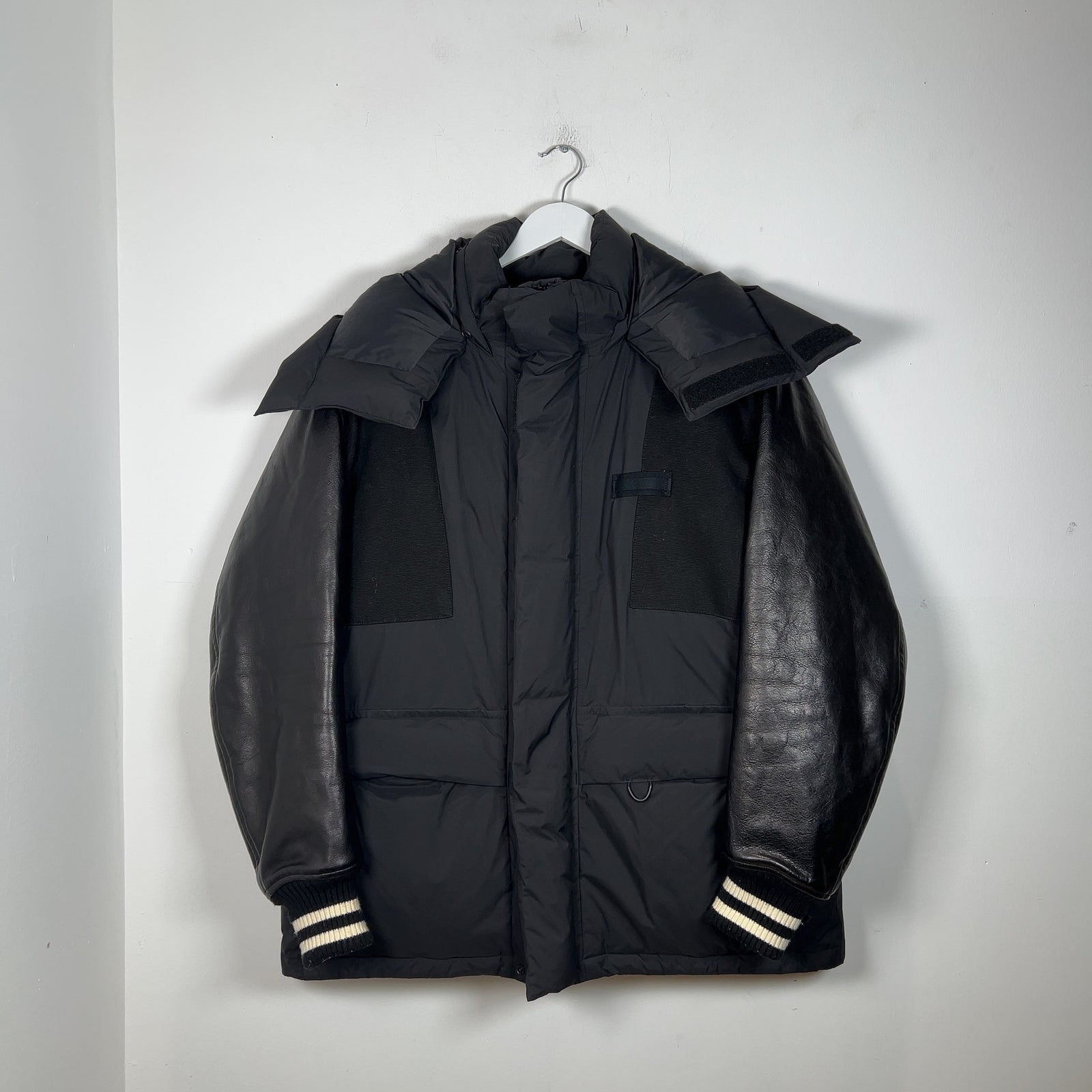 Junya Wanatabe Hybrid Varsity Bomber Puffer Jacket