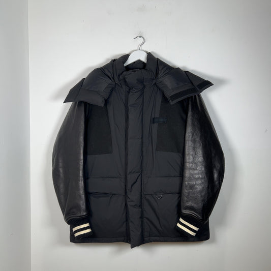 Junya Wanatabe Hybrid Varsity Bomber Puffer Jacket