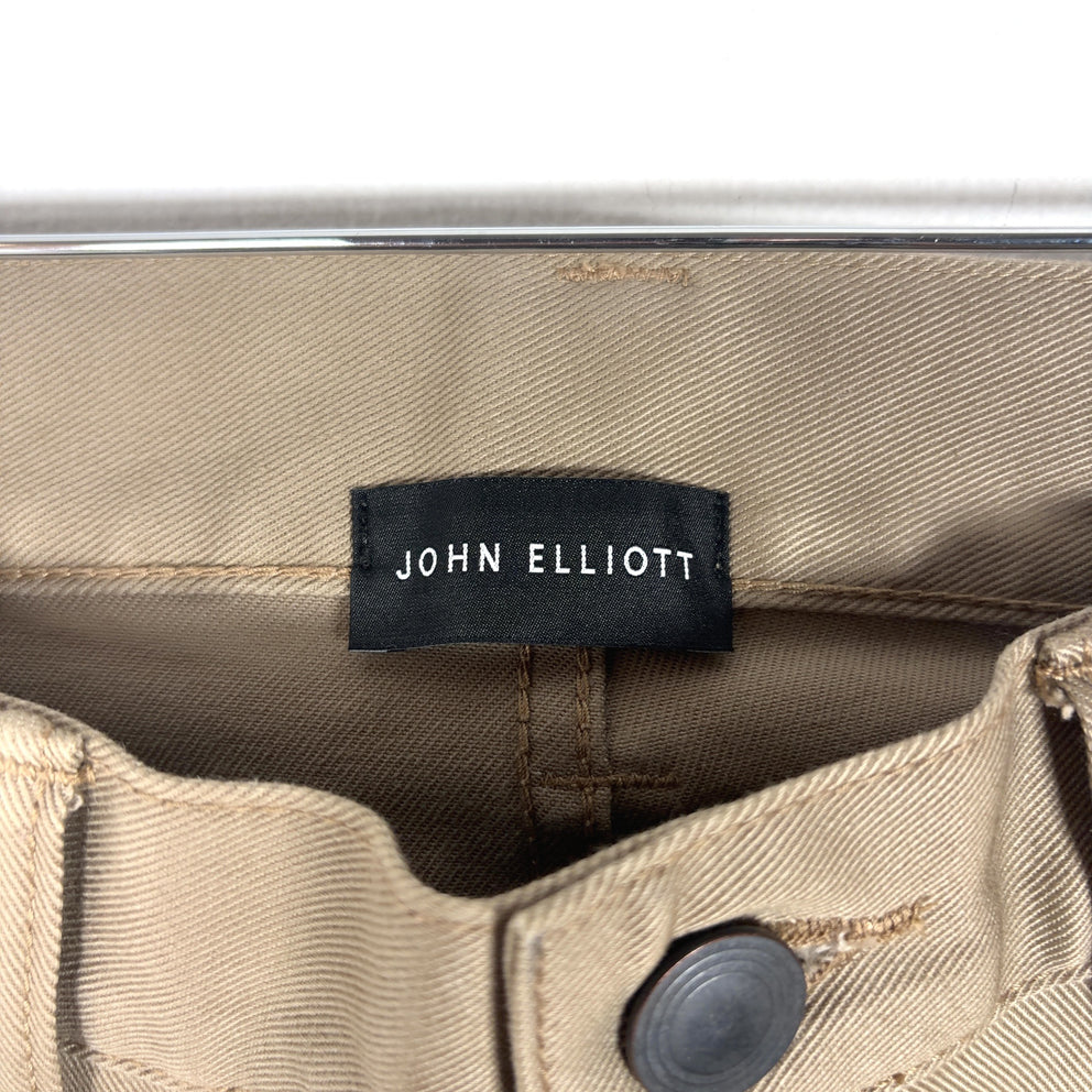 John Elliott Khaki Denim Jeans