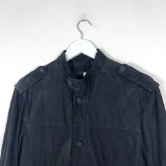 Prada Suede Zip-Up Jacket
