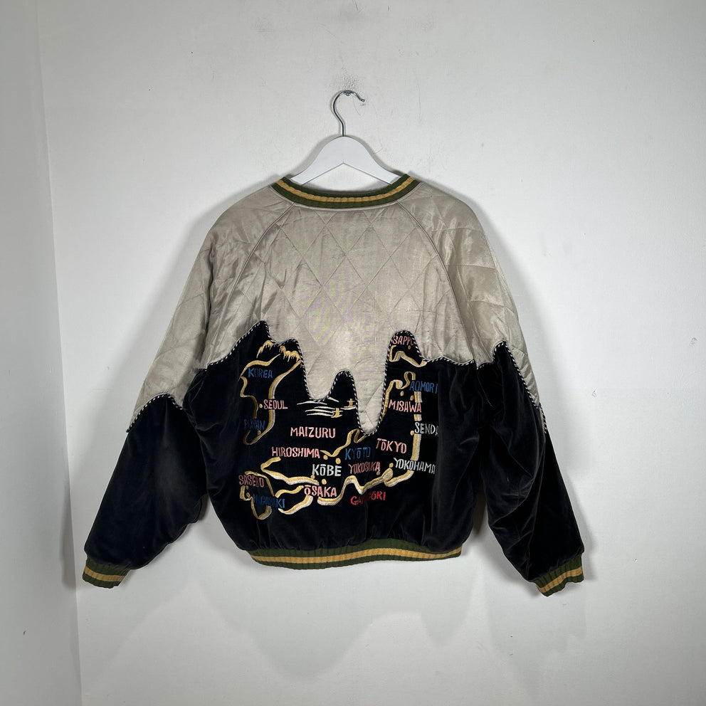Kapital Toro-Toro Velvet Souvenir Jacket Size 4