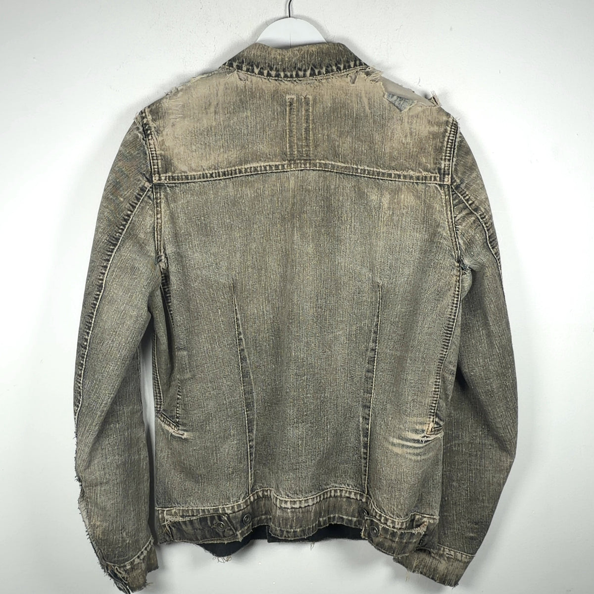 Rick Owens FW08 Dust Washed Denim Jacket