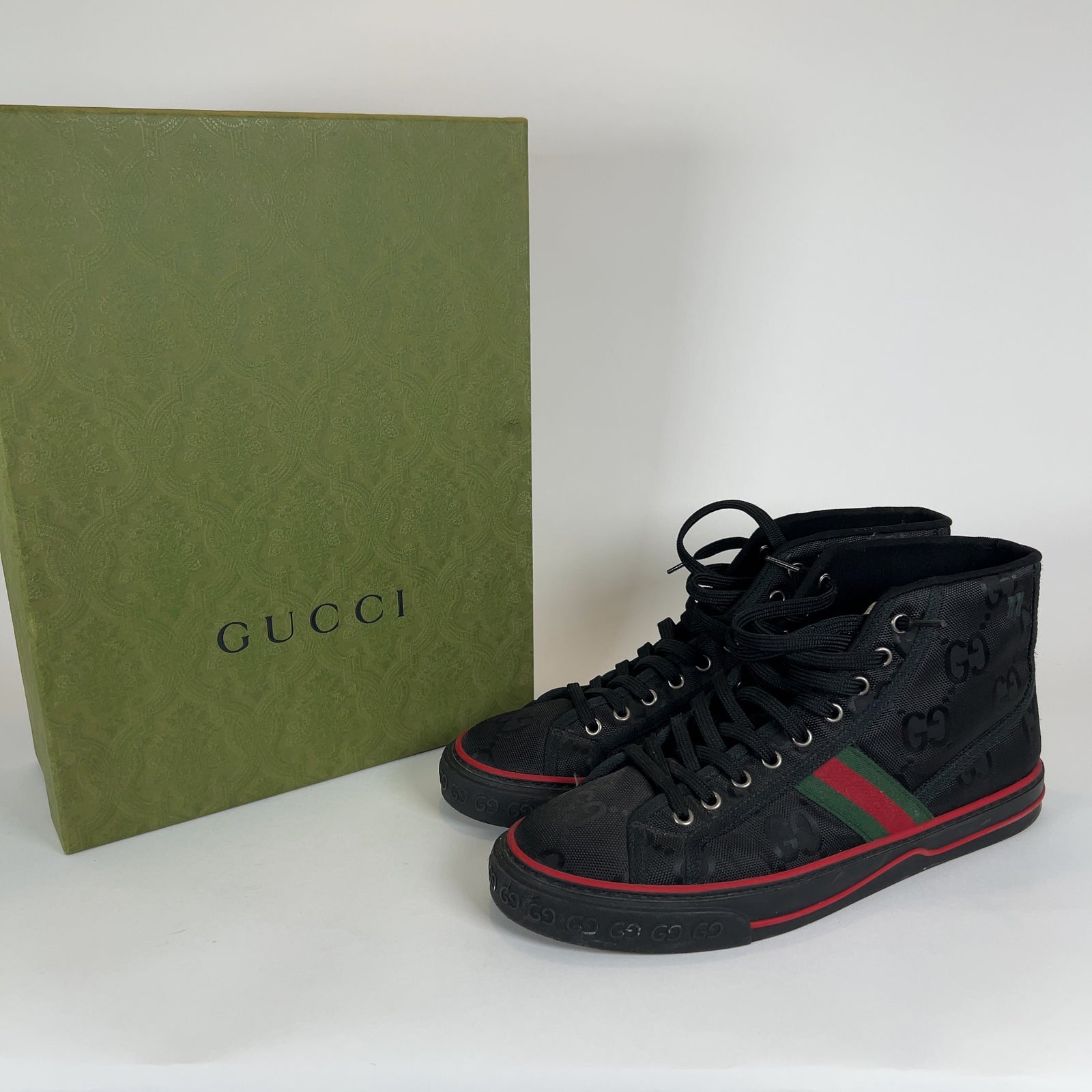 Gucci 'Off The Grid' 1977 Tennis Hightop Sneakers