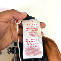 Marni Leather Cargo Shorts