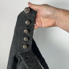 Chrome Hearts Star Patch Raw Denim Jeans
