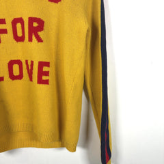 Gucci 'Blind For Love' Wolf Graphic Crewneck