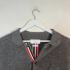 Thom Browne 3-Pocket Button-Up Knitted Cardigan