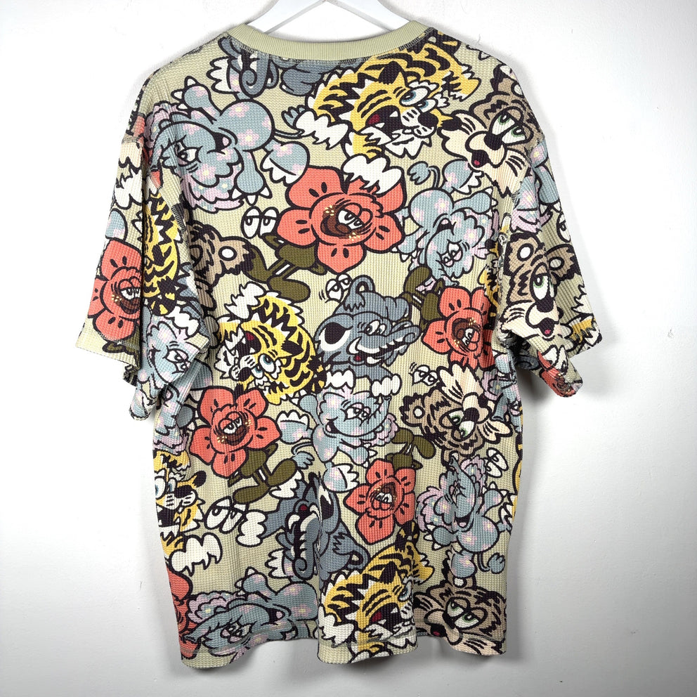 Kenzo Waffle Allover Graphic T-Shirt