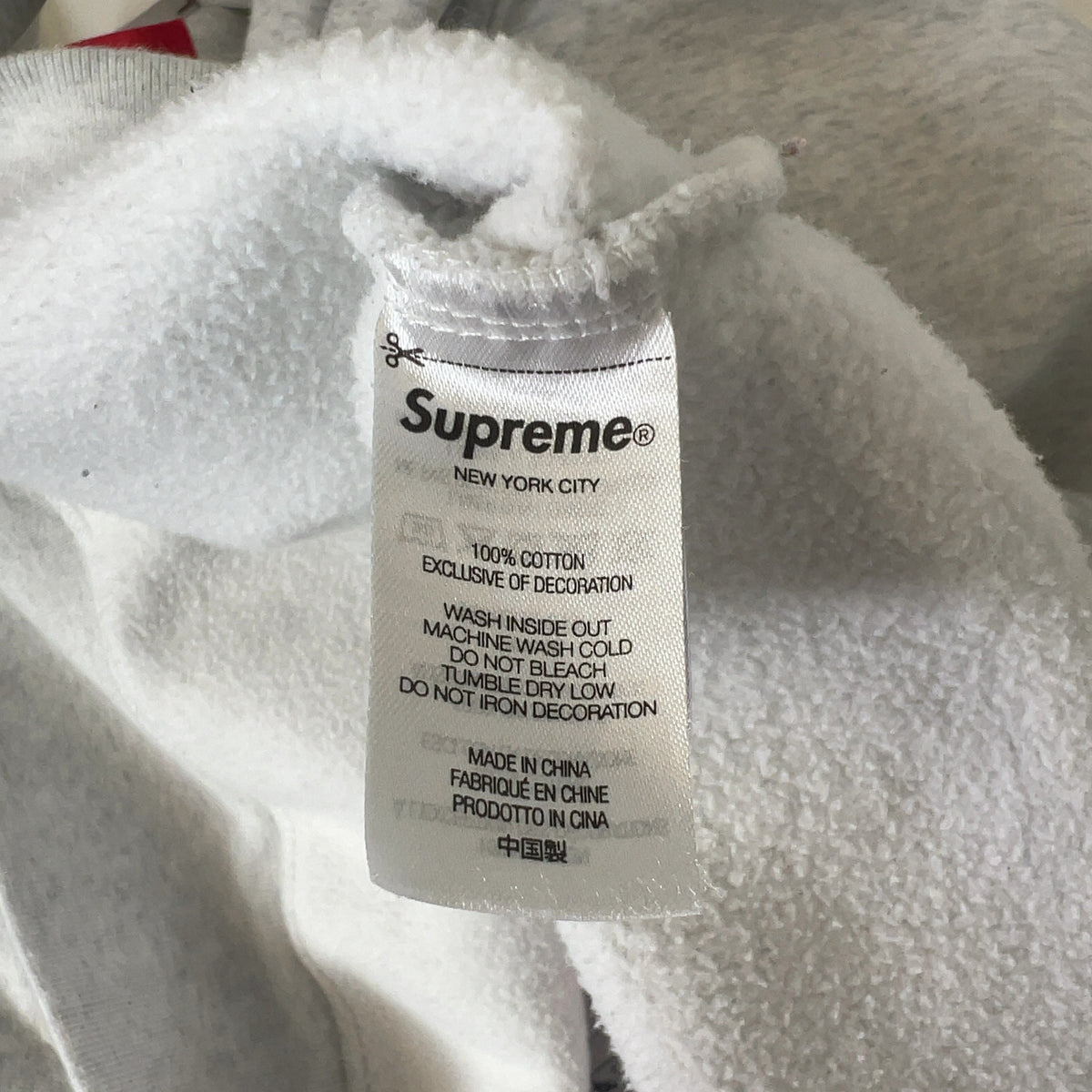 Supreme Multi Logo Applique Hoodie