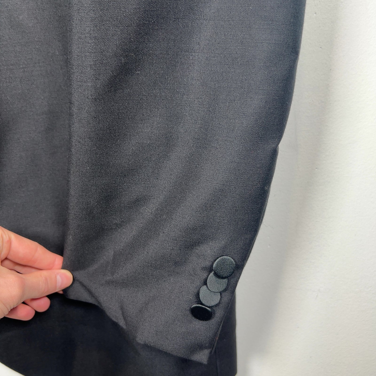 Valentino Black Wool Blazer