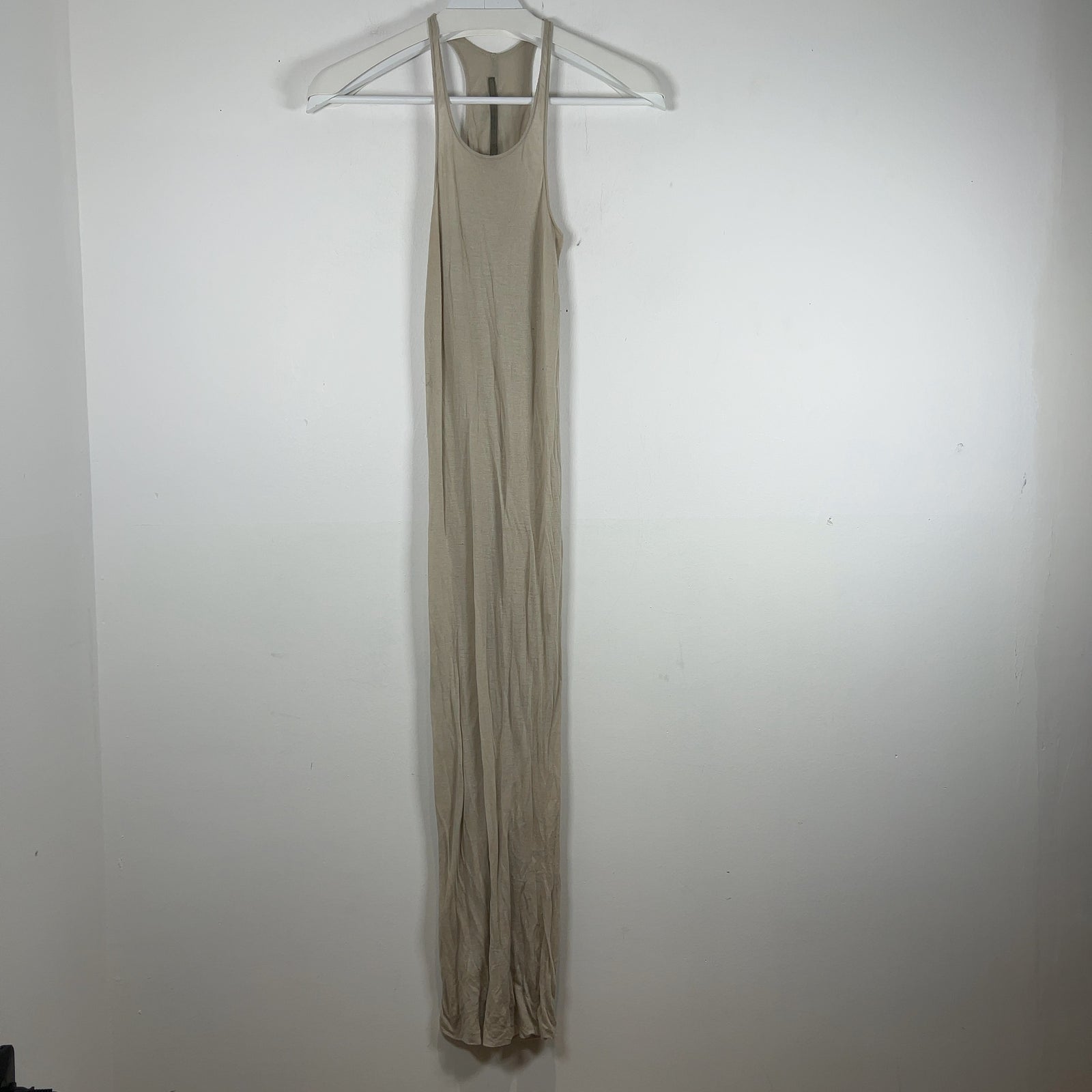 Rick Owens Pearl Long Tank Dress