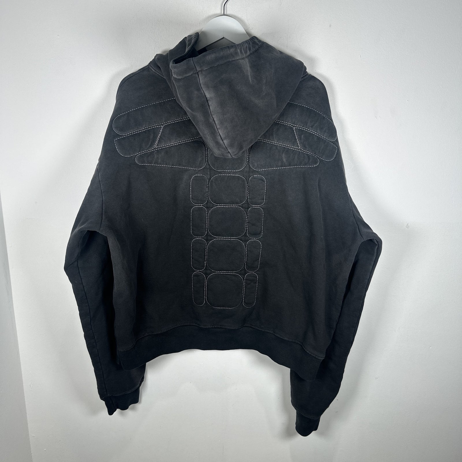 Satoshi Nakamoto Padded Logo Hoodie Size L