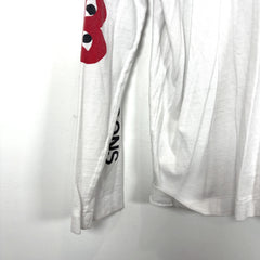 Comme Des Garcons Play Graphic Longsleeve