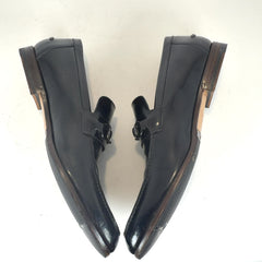 Gucci Horsebit Double Black Leather Loafer