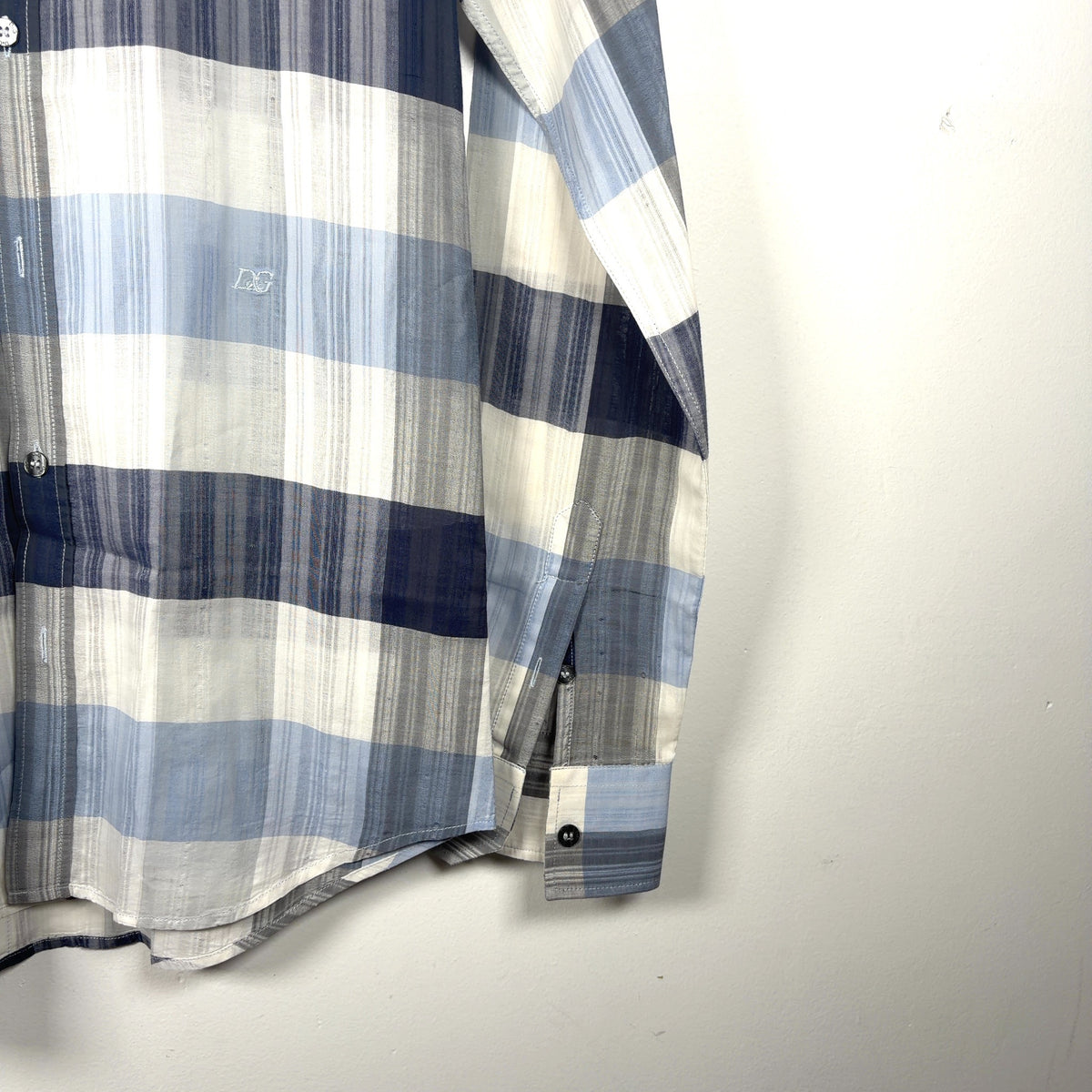 Dolce & Gabbana Big Striped D&G Button-Up Shirt