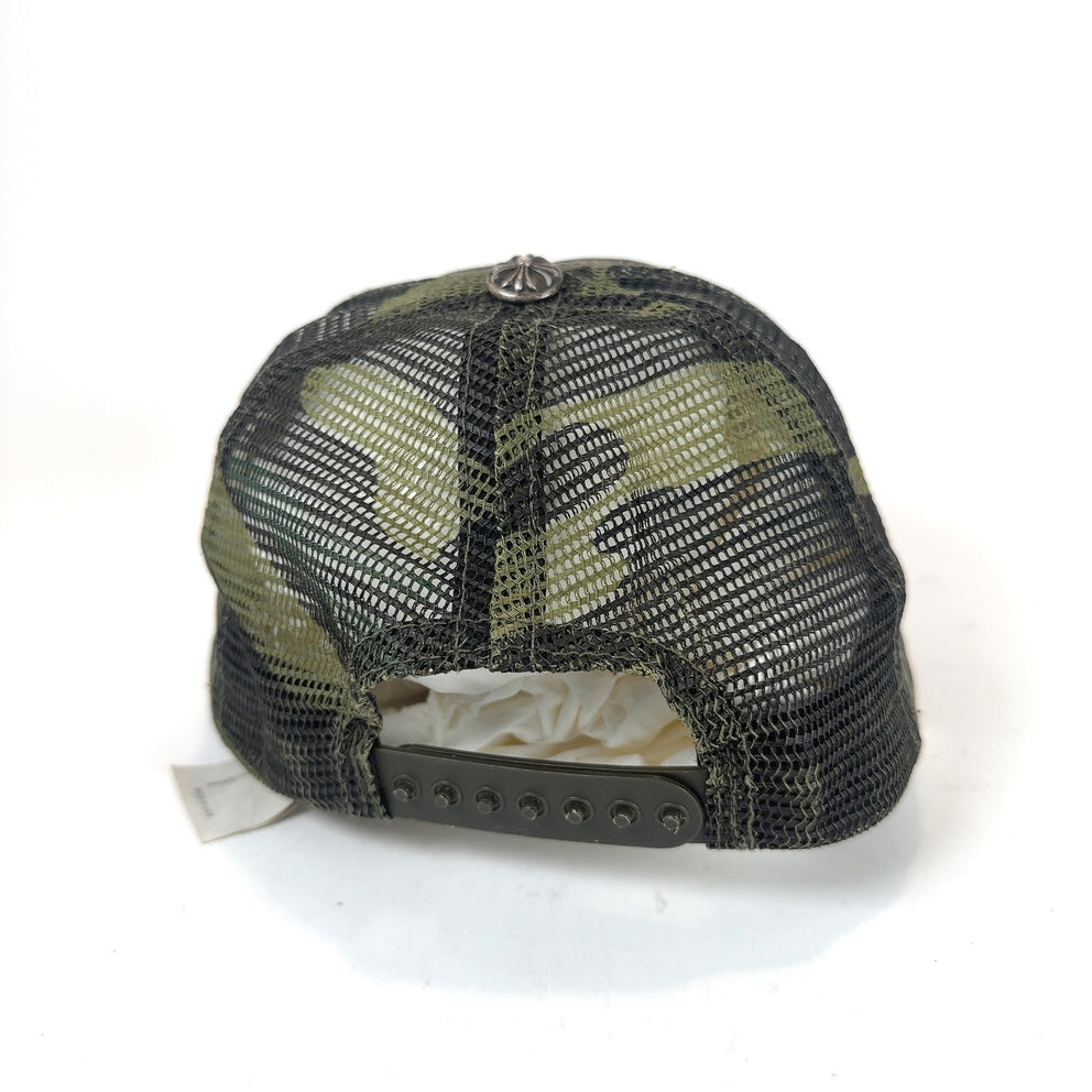 Chrome Hearts Camo 'CH' Trucker Hat