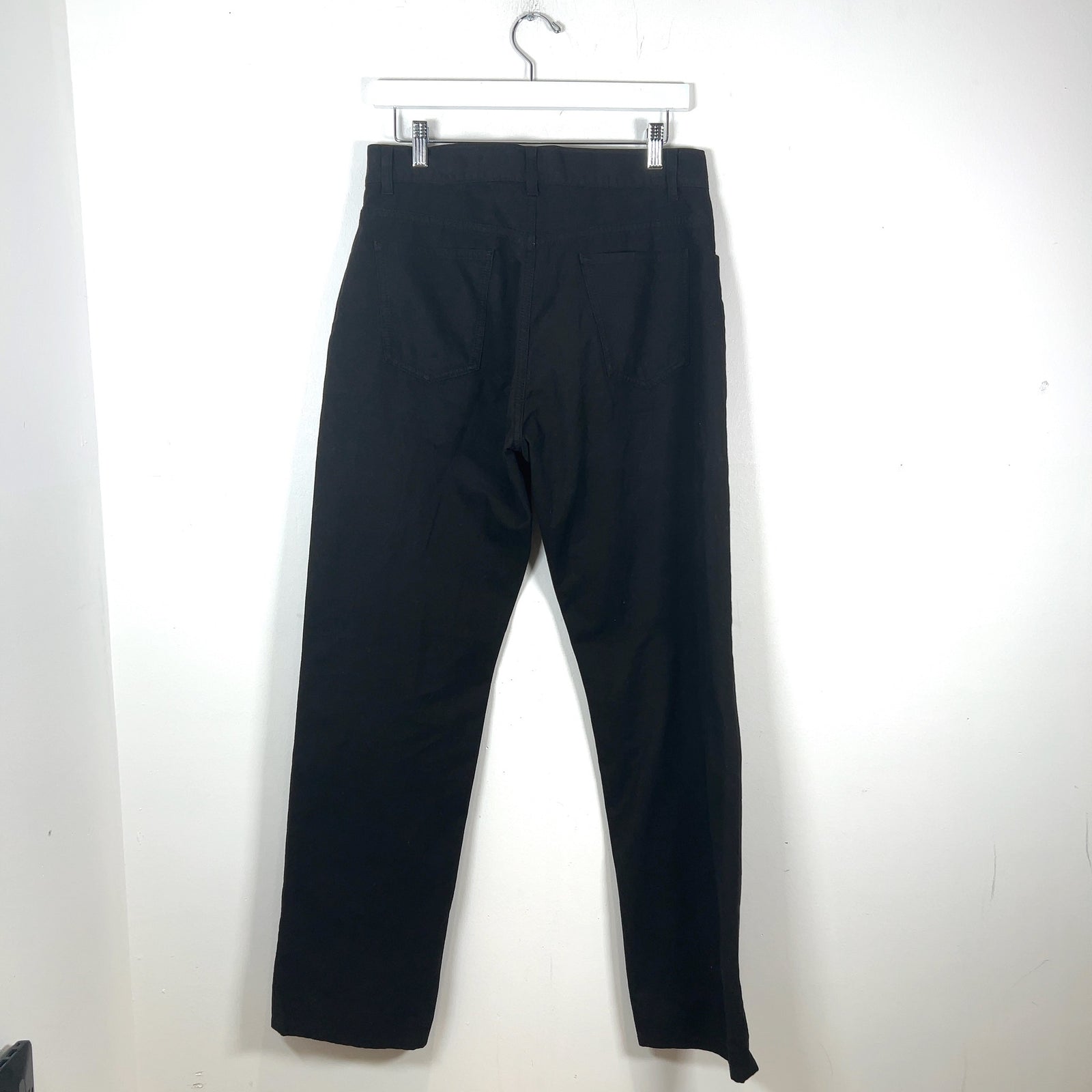 The Row Straight Fit Cotton Pants