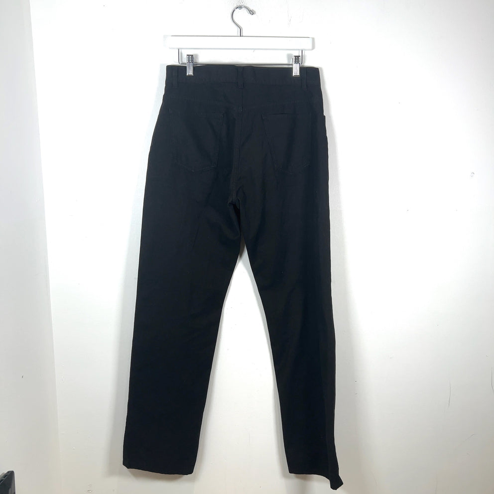 The Row Straight Fit Cotton Pants
