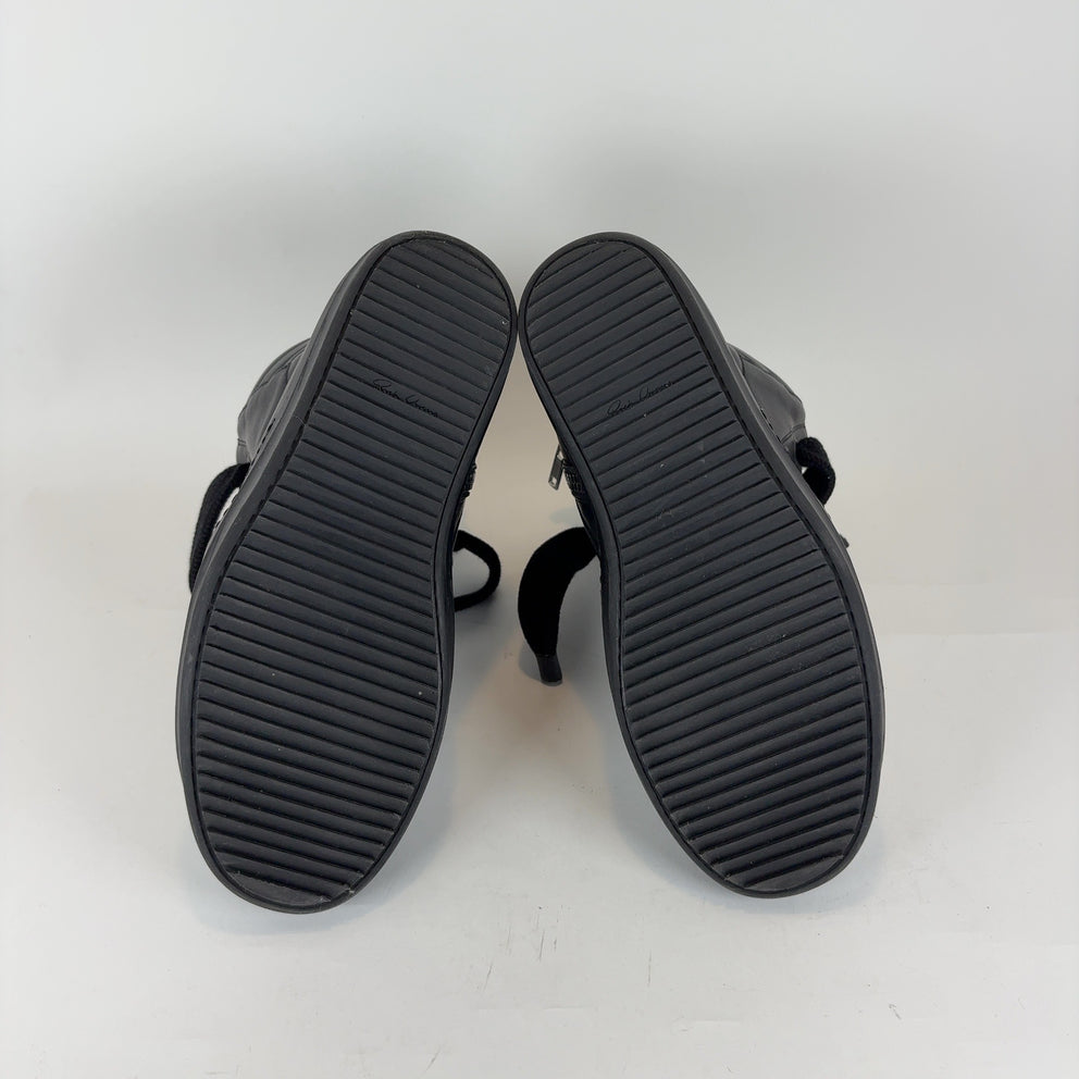 Rick Owens Jumbo Lace Geobasket Hightop Sneakers
