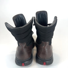 Prada Leather 'Cup' Hightop Sneakers