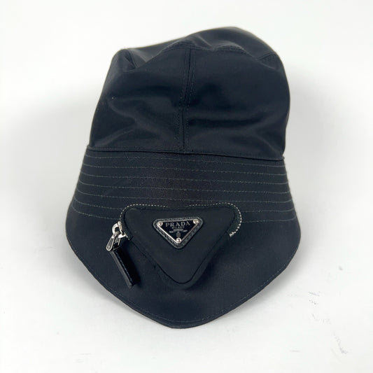 Prada Pouch Re-Nylon Bucket Hat