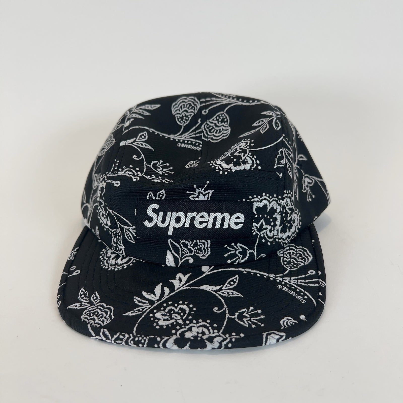 Supreme Embroidered Floral Box-Logo Hat