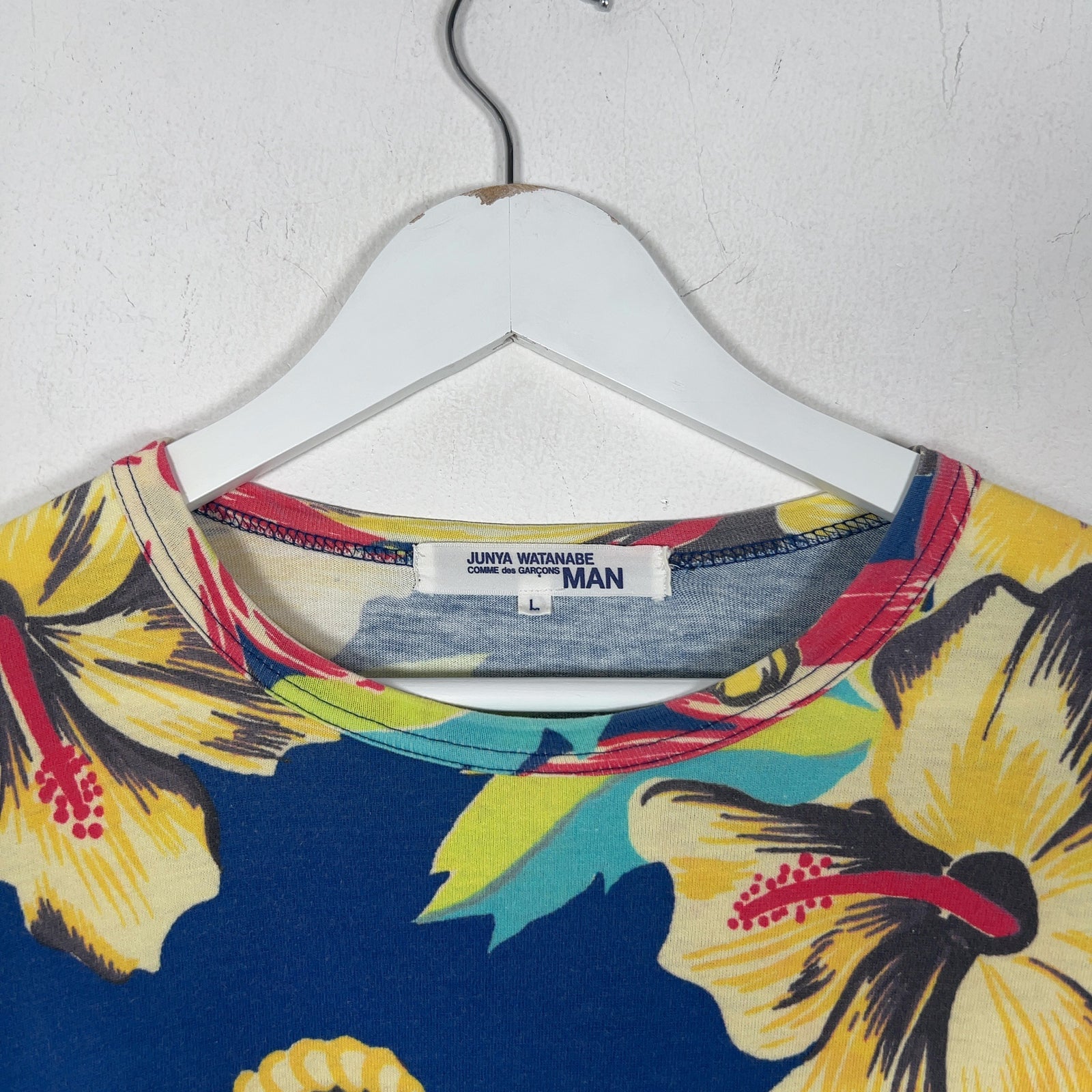 Junya Watanabe SS03 Hawaiian Print T-Shirt