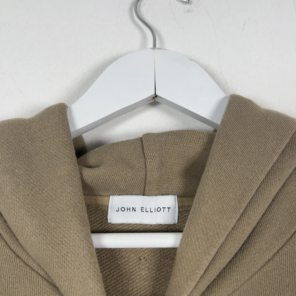 John Elliott Side Zip-Up Hoodie