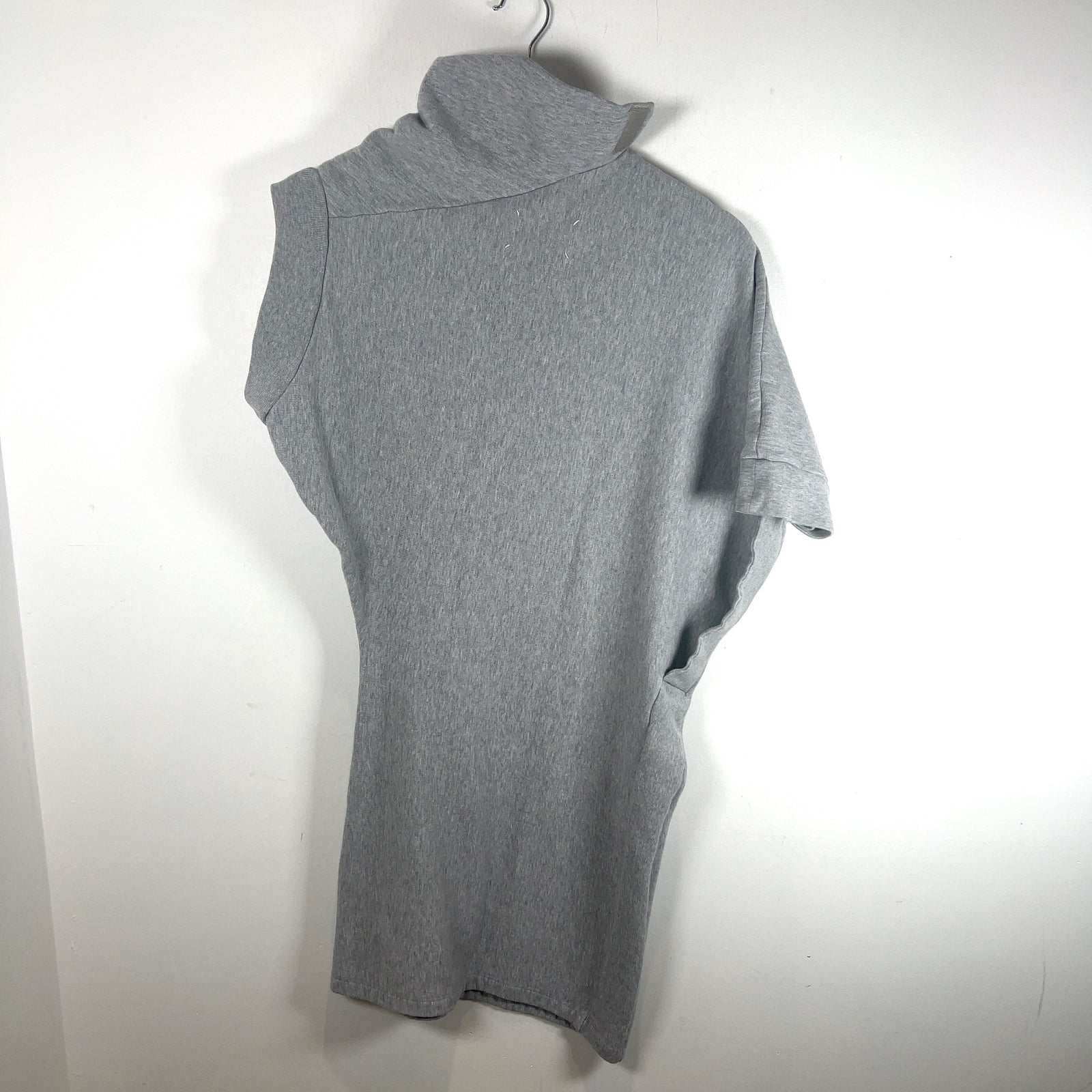 Maison Margiela Aysmetrical Hybrid Sweatshirt Dress