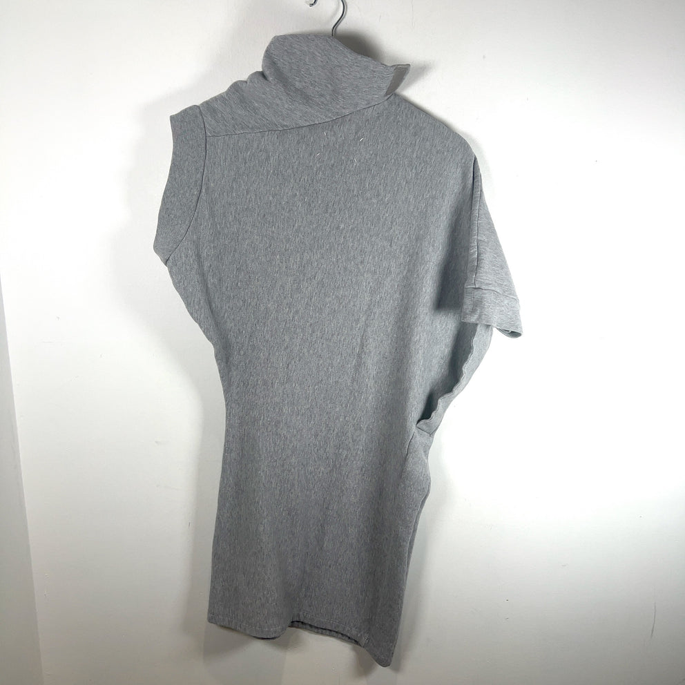 Maison Margiela Aysmetrical Hybrid Sweatshirt Dress