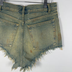 Maison Margiela Lightwash Paint Splatter Jean Shorts